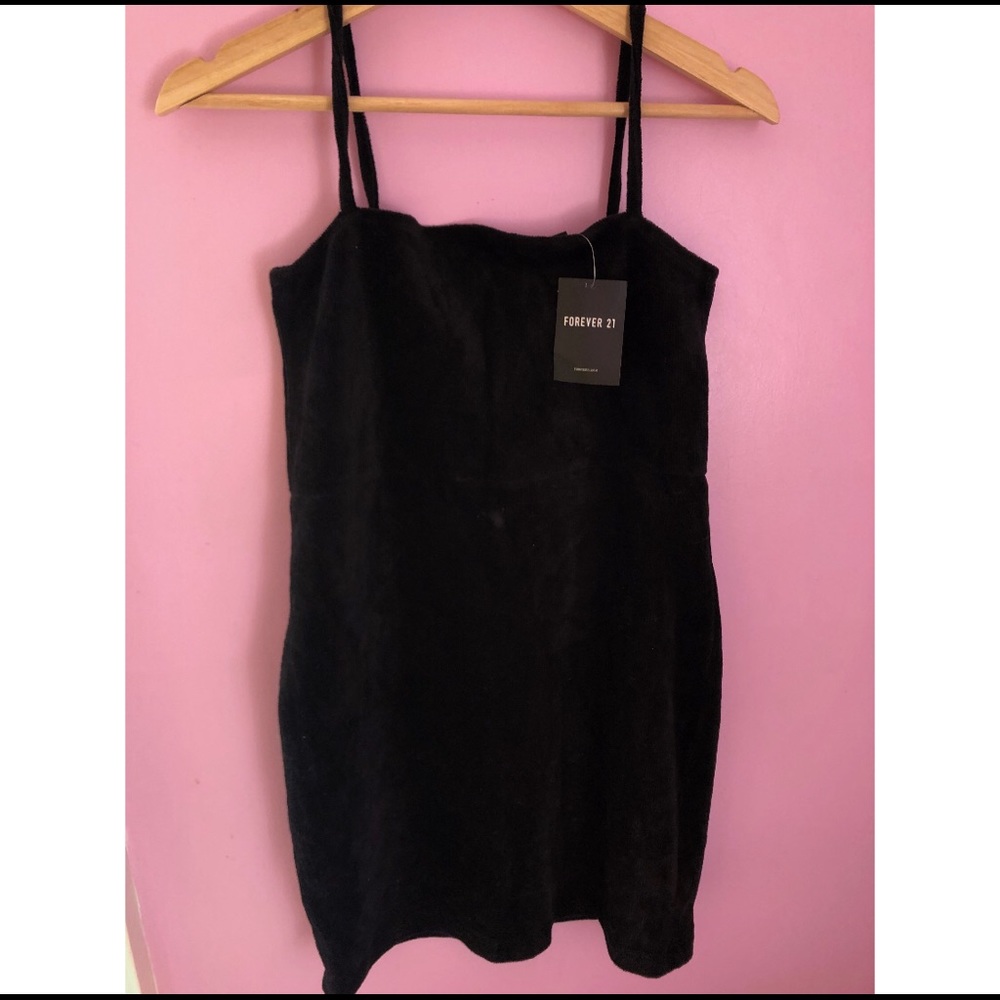 Forever 21 black knit dress